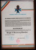 Chevalier-certificate